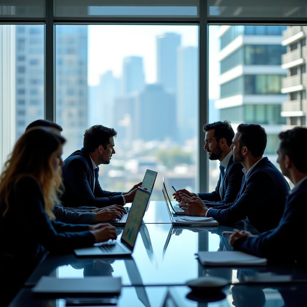 Reunión estratégica con clientes