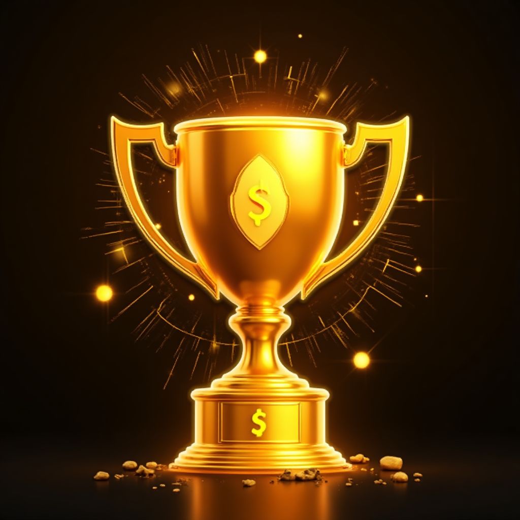 Ícono de premio financiero